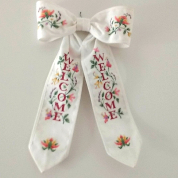 Welcome door hanging - Picture 1 of 4